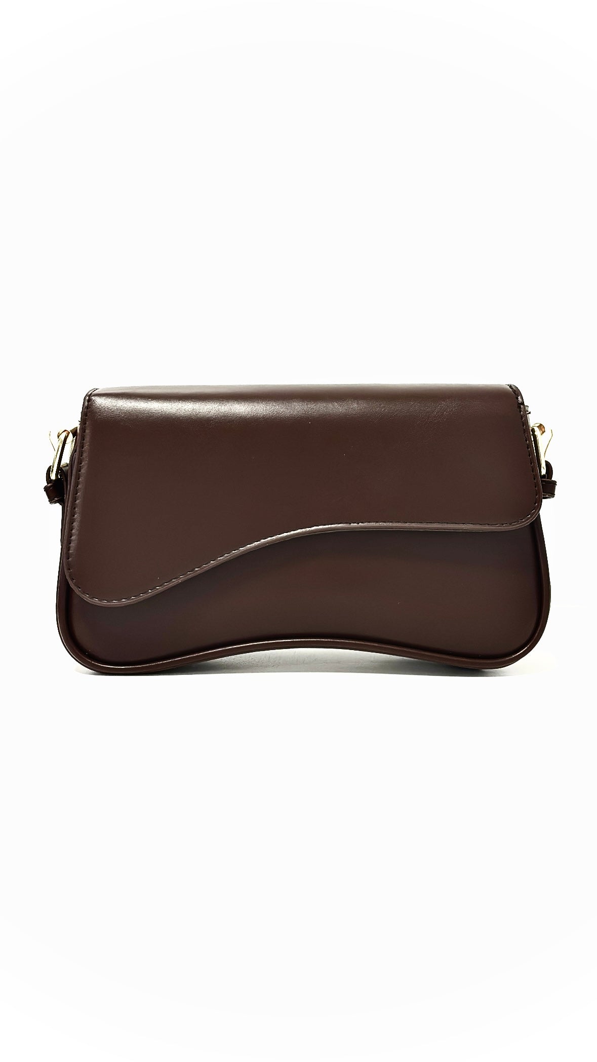 Minimalist Brown Shoulder Bag