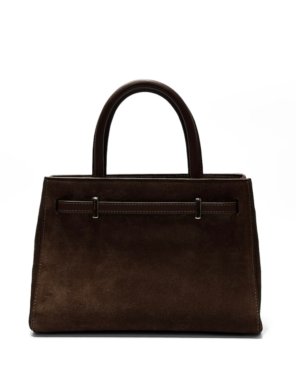 Timeless Luxe Handbag – Mocha Brown